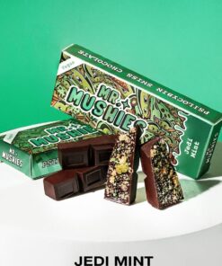 Mr.Mushies | Jedi Mint | 4g | Mr Mushies Jedi Mint Chocolate Bar